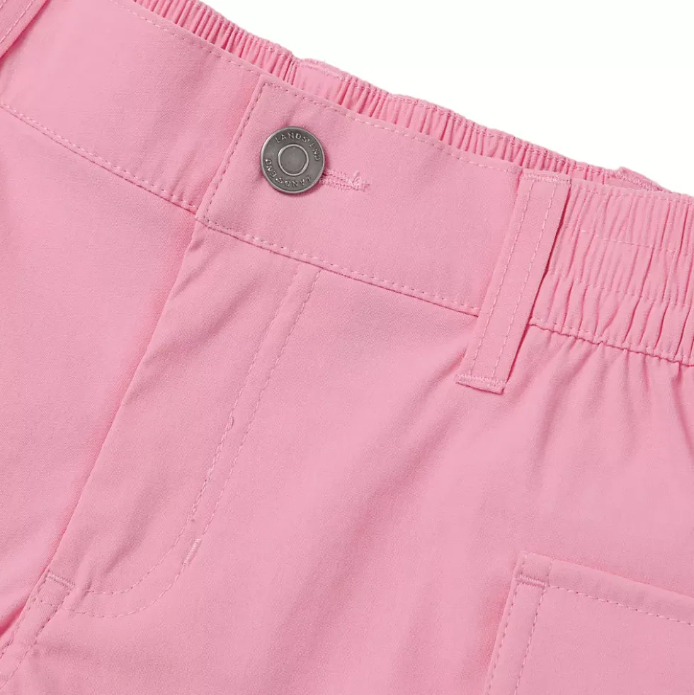Girls Woven Utility Shorts