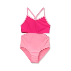 Girls X-Back One Piece Swimsuit