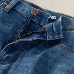 High Rise Wide Leg Denim Jeans
