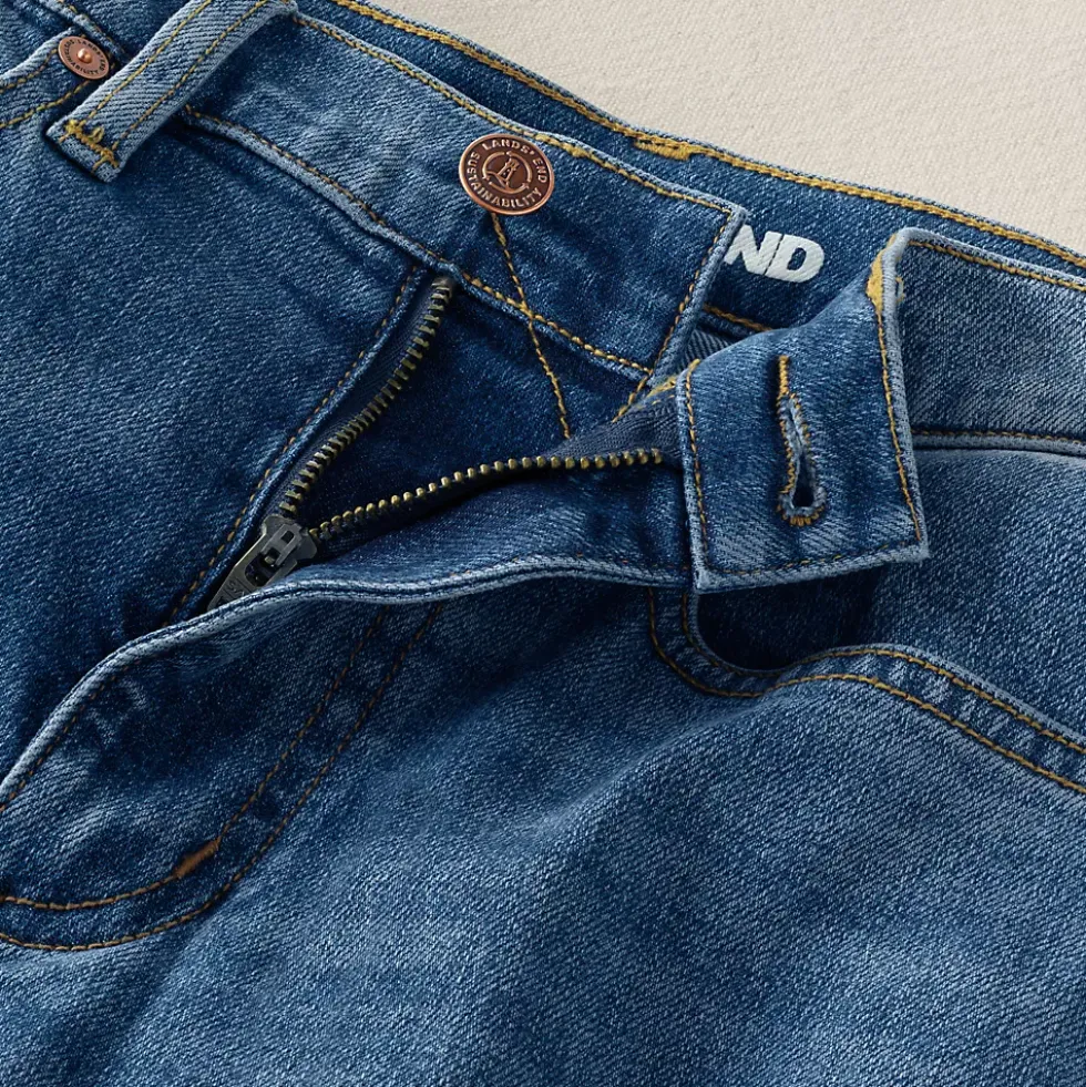 High Rise Wide Leg Denim Jeans