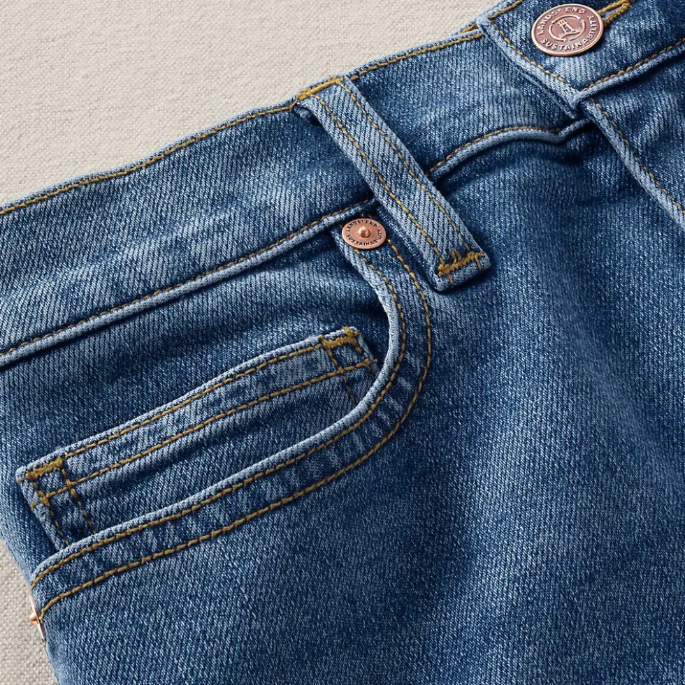 High Rise Wide Leg Denim Jeans