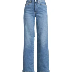 High Rise Wide Leg Denim Jeans