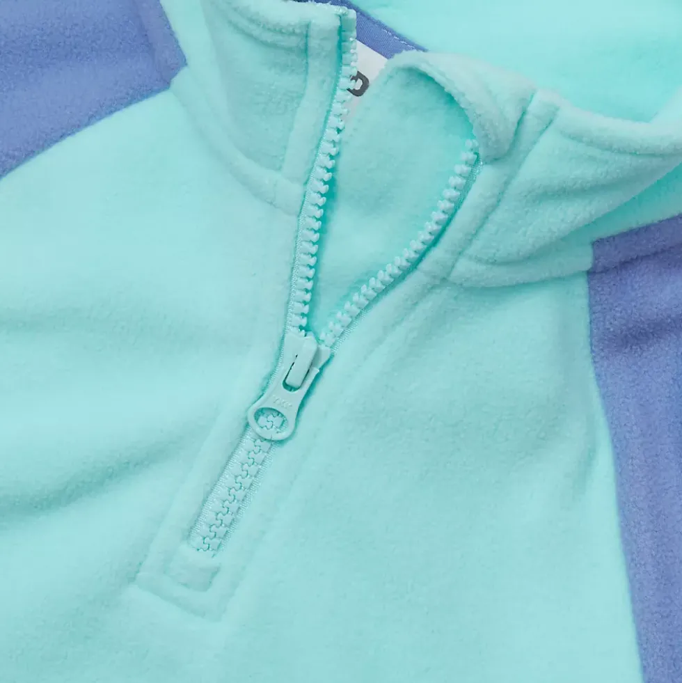 Kids Anyweather Fleece Quarter Zip Pullover