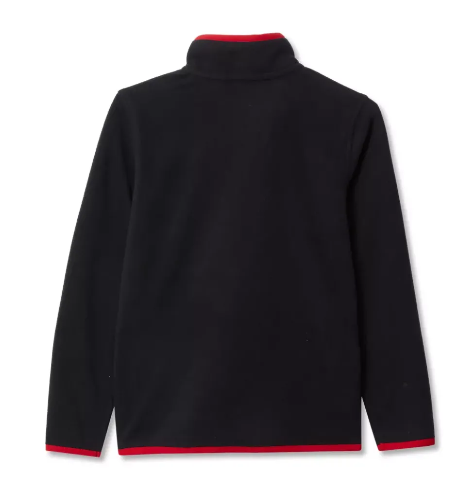 Kids Anyweather Fleece Snap Neck Pullover