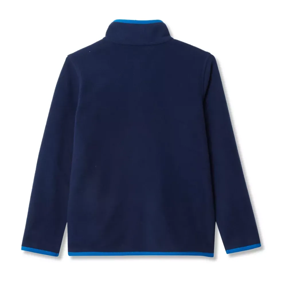 Kids Anyweather Fleece Snap Neck Pullover