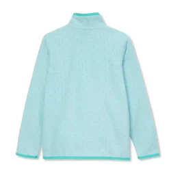 Kids Anyweather Fleece Snap Neck Pullover