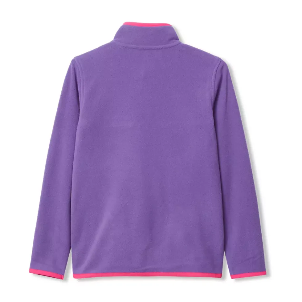 Kids Anyweather Fleece Snap Neck Pullover