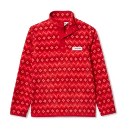 Kids Anyweather Fleece Snap Neck Pullover
