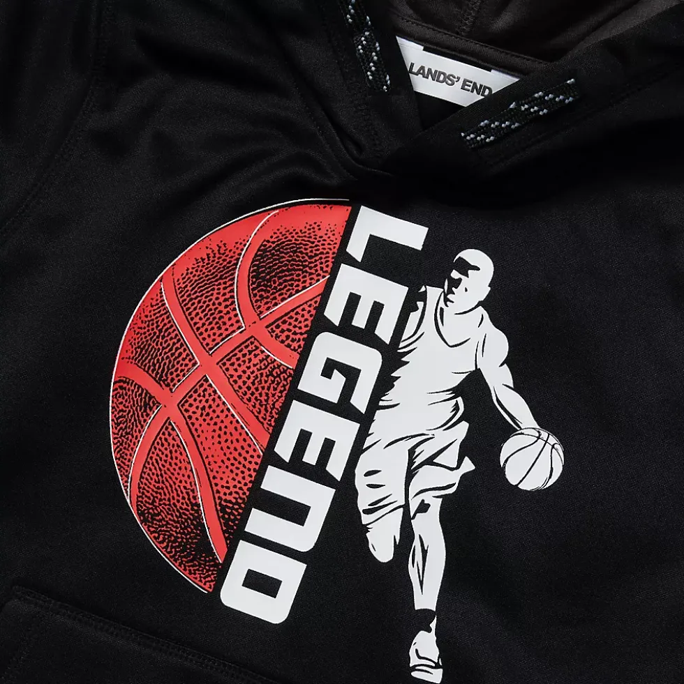 Kids Athletic Lightweight Hooded Sweatshirt