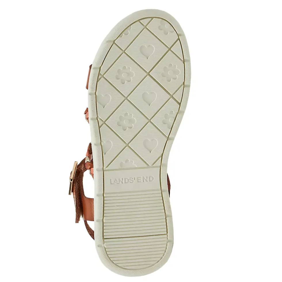 Kids Braided Easy On Dress Sandals