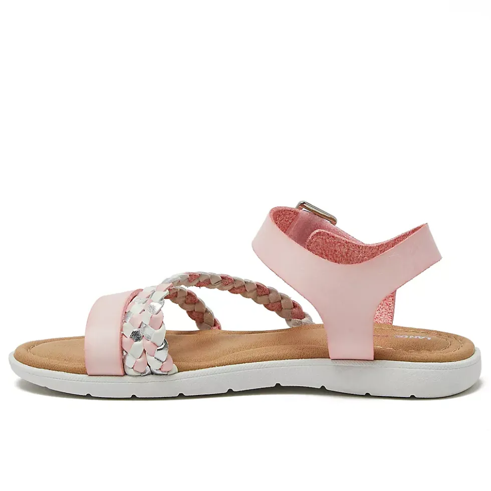 Kids Braided Easy On Dress Sandals