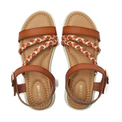Kids Braided Easy On Dress Sandals