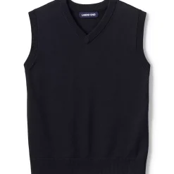 Kids Cotton Modal Fine Gauge Sweater Vest