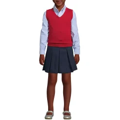 Kids Cotton Modal Fine Gauge Sweater Vest