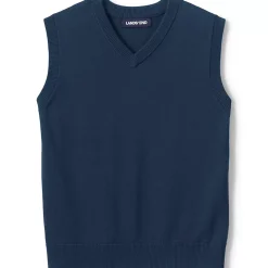 Kids Cotton Modal Fine Gauge Sweater Vest