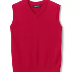 Kids Cotton Modal Fine Gauge Sweater Vest
