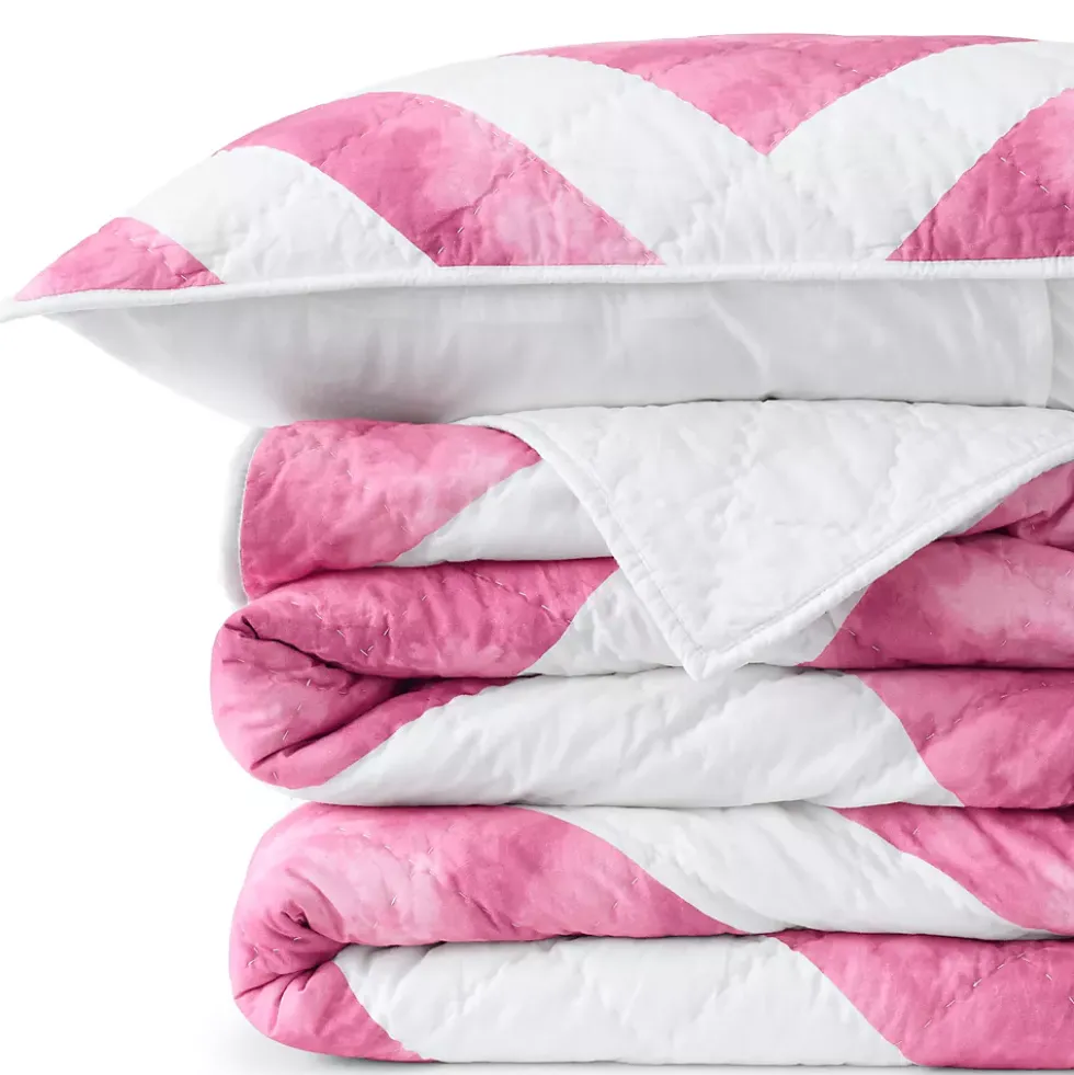 Kids Cotton Tie Dye Patchwork Quilt