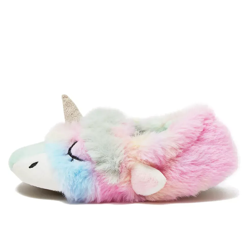 Kids Cute Furry Animal Slippers