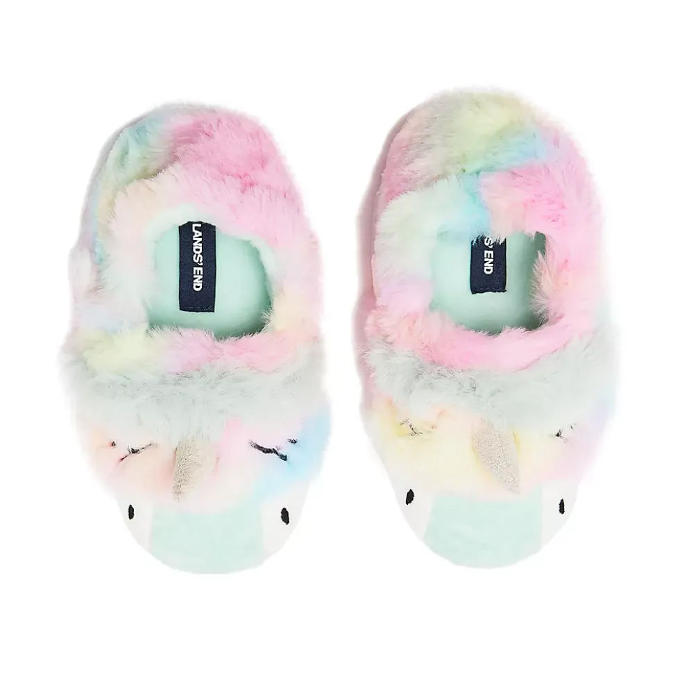 Kids Cute Furry Animal Slippers