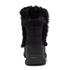 Kids Expedition Faux Fur Waterproof Puffer Snow Boots