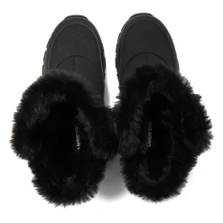 Kids Expedition Faux Fur Waterproof Puffer Snow Boots