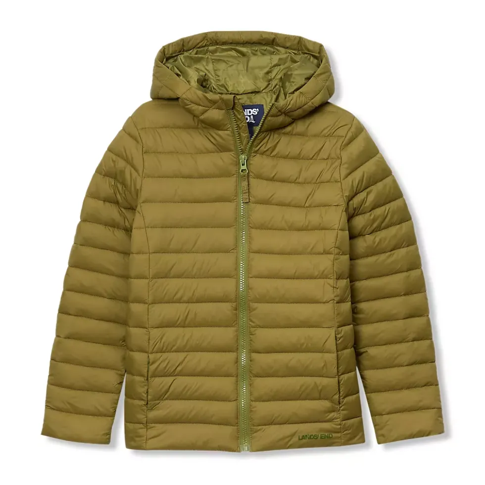 Kids FeatherFree™ Insulated Hooded Packable Jacket