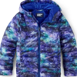 Kids FeatherFree™ Insulated Hooded Packable Jacket