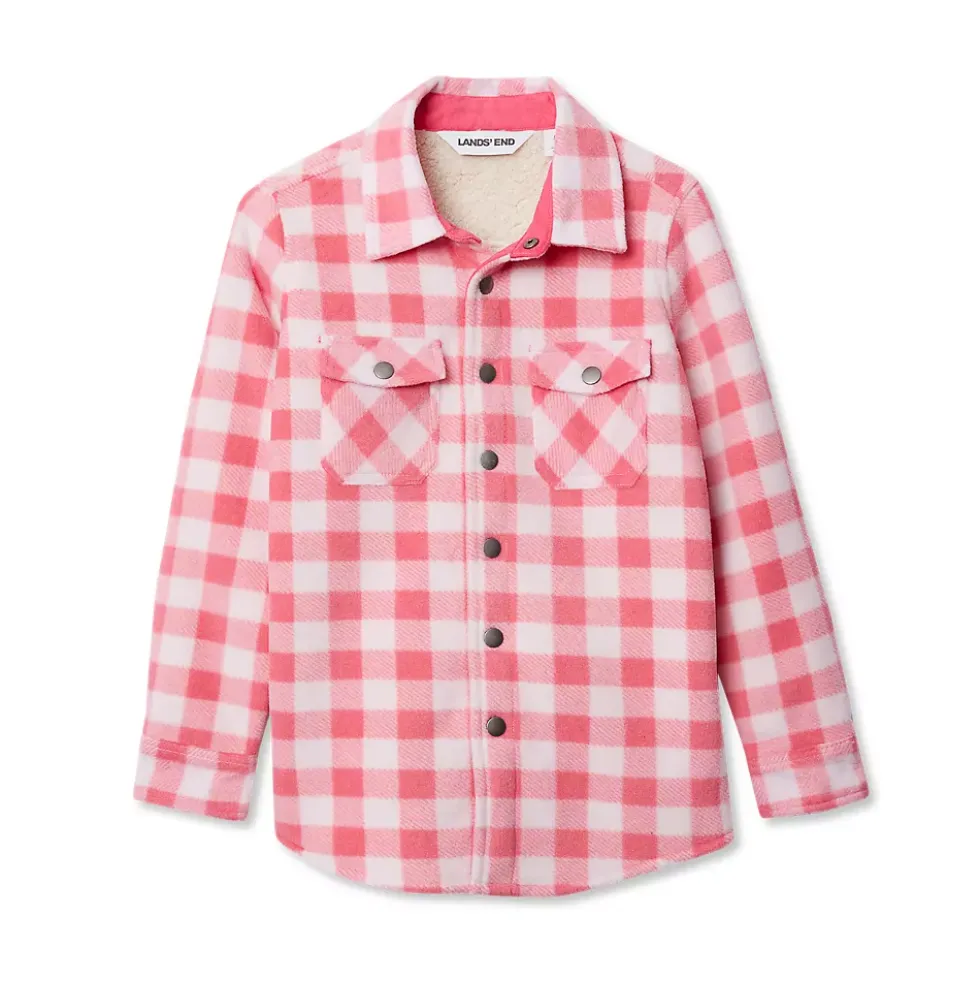 Kids Flannel Shacket