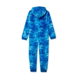 Kids Hooded Plush Onesie