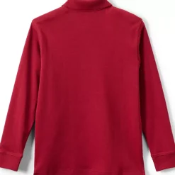 Kids Long Sleeve Interlock Polo Shirt