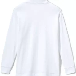 Kids Long Sleeve Interlock Polo Shirt