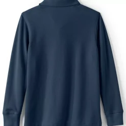 Kids Long Sleeve Mesh Polo Shirt