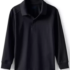 Kids Long Sleeve Rapid Dry Polo Shirt