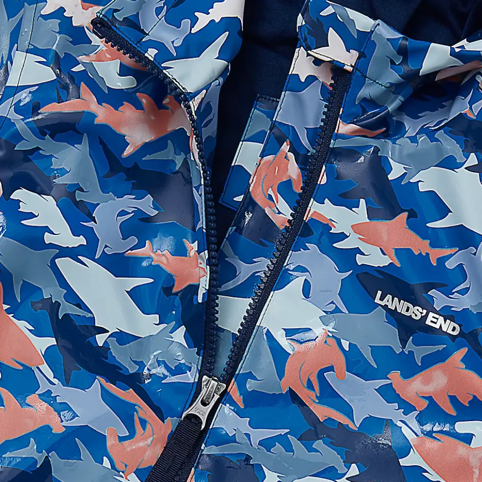 Kids Magic Print Rain Jacket