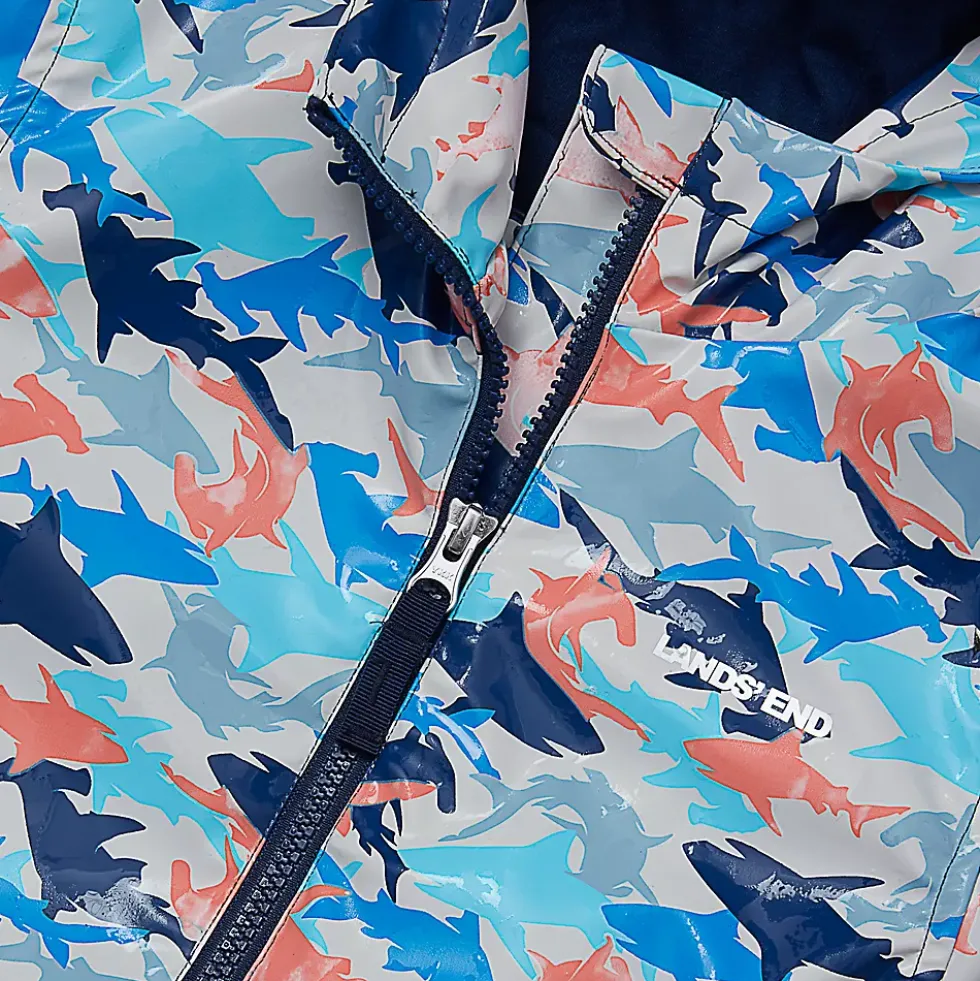 Kids Magic Print Rain Jacket