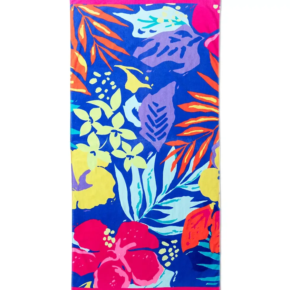 Kids Printed Velour Beach Towel