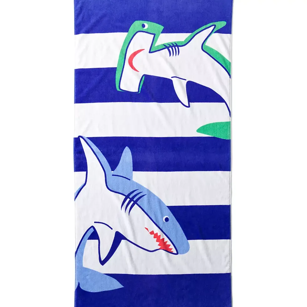 Kids Printed Velour Beach Towel