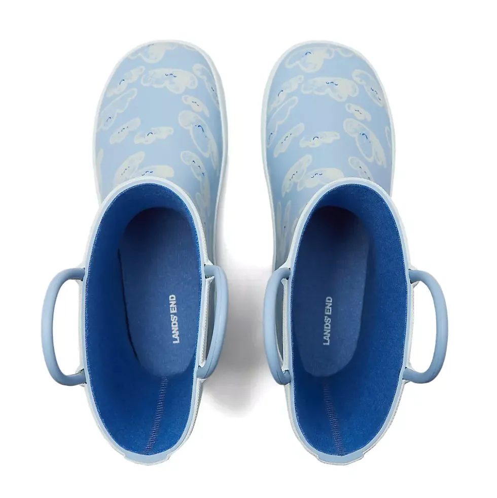 Kids Pull On Splash Rubber Rain Boots