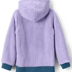 Kids Reversible Sherpa Fleece Hoodie