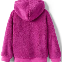 Kids Reversible Sherpa Fleece Hoodie