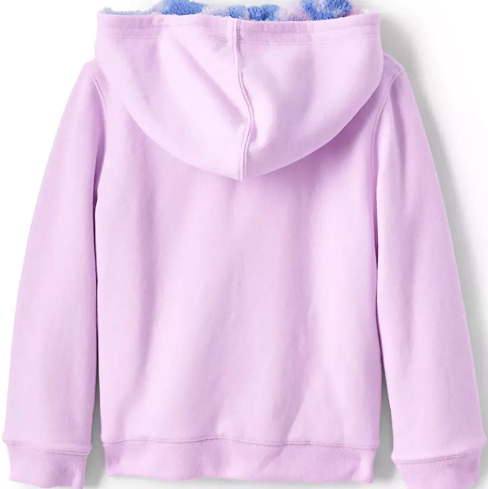Kids Reversible Sherpa Fleece Hoodie