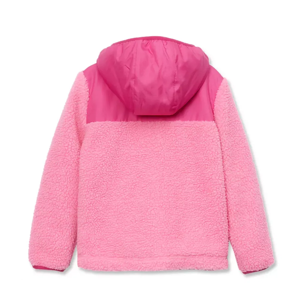 Kids Sherpa Fleece Hooded Jacket