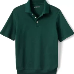 Kids Short Sleeve Banded Bottom Polo Shirt