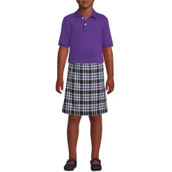 Kids Short Sleeve Interlock Polo Shirt