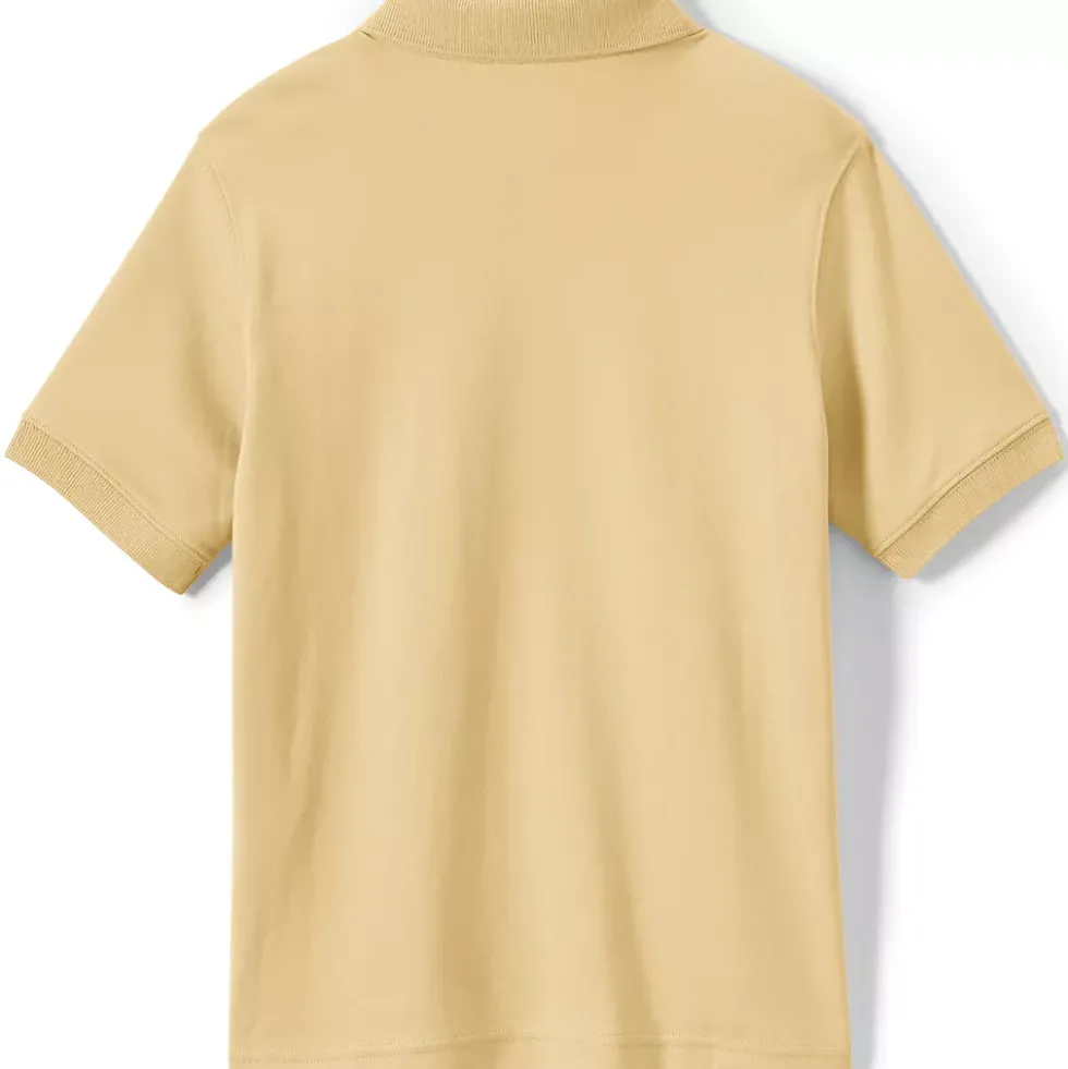 Kids Short Sleeve Interlock Polo Shirt