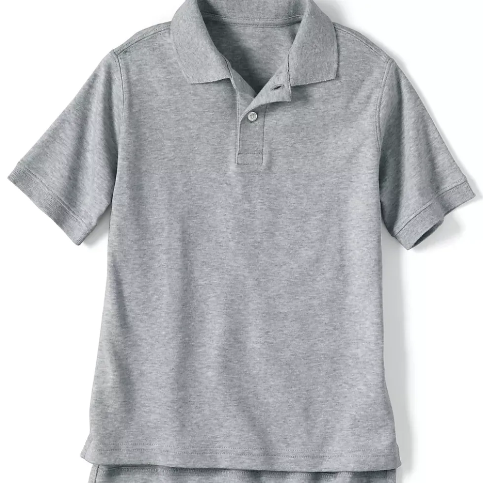 Kids Short Sleeve Interlock Polo Shirt