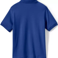 Kids Short Sleeve Interlock Polo Shirt