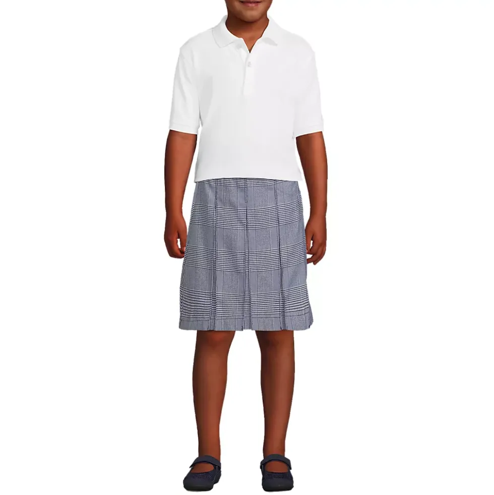 Kids Short Sleeve Interlock Polo Shirt
