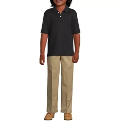Kids Short Sleeve Interlock Polo Shirt