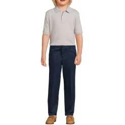 Kids Short Sleeve Interlock Polo Shirt
